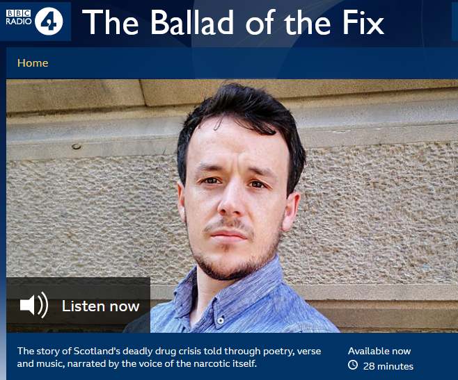 Niall Campbell narrates new poem on Radio 4 Feature