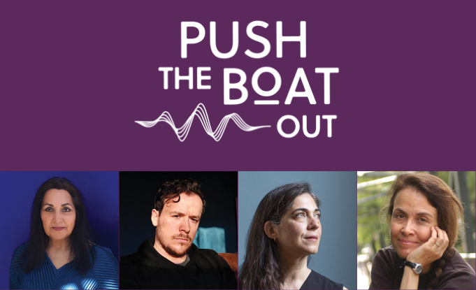 Bloodaxe poets at Push the Boat Out in Edinburgh